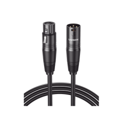 Cable para Micrófono XLR Tipo Canon Macho a Hembra | 5 Metros Plug & Play | Anti interferencias | Triple Blindaje | Alta Cali...