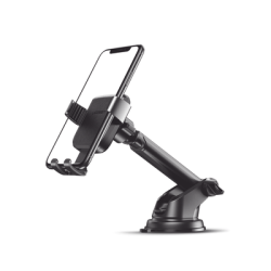 Soporte de Celular para Automóvil con Ventosa / Diseño de Sujecion en Triangulo / Ajustable 270° / Rotable / Estirable / Ampl...