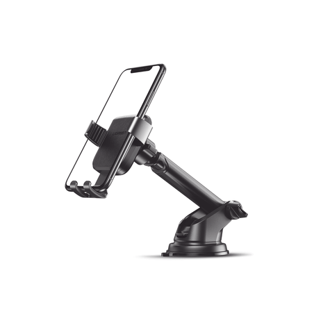 Soporte de Celular para Automóvil con Ventosa / Diseño de Sujecion en Triangulo / Ajustable 270° / Rotable / Estirable / Ampl...