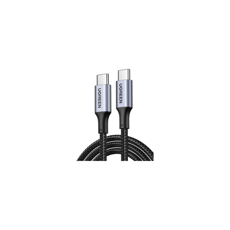 Cable USB-C a USB-C | 1 Metro | Carga Rápida de hasta 100W | Transferencia de datos 480 Mbps | PD3.0 | QC4.0/3.0/2.0 | FPC | ...