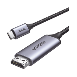 Cable USB-C 3.1 a HDMI 4K | 1.5 Metros (4.92 Pies) | Compatible con Thunderbolt 3 & 4 | Adaptador Tipo-C a HDMI | 4k@60Hz | S...