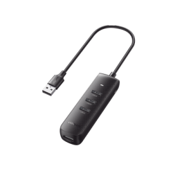 HUB USB-A 3.0 4 en 1 | 4 Puertos USB-A 3.0 (5Gbps) | Cable de 25 cm | Indicador Led | Ideal para Transferencia de Datos | Ent...