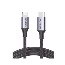 Cable USB-C a Lightning | 1 Metro (3.28 Pies) | Certificado MFi | Carga Rápida 60W | 480 Mbps | Conector C94 | Adecuado para ...