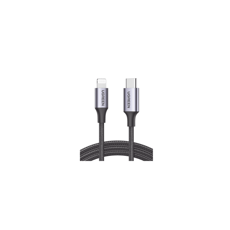 Cable USB-C a Lightning | 1 Metro (3.28 Pies) | Certificado MFi | Carga Rápida 60W | 480 Mbps | Conector C94 | Adecuado para ...