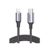 Cable USB-C a Lightning | 1 Metro (3.28 Pies) | Certificado MFi | Carga Rápida 60W | 480 Mbps | Conector C94 | Adecuado para ...
