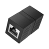 Acoplador (Extensor de Cable Ethernet RJ45 a RJ45) | 1000Mbps | Compatibilidad con Cat7 Cat6A Cat6 Cat5e | Compatible con POE...