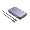 Power Bank de 20000mAh | 3 Salidas 100W Max. | USB-A + 2 USB-C | PD 3.0 | QC3.0 | FCP | SCP | Pantalla Inteligente | Carcasa ...