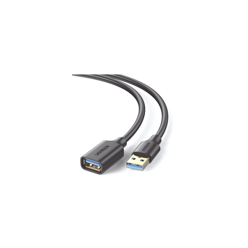 Cable Extensor USB 3.0 / 1 Metro / Macho-Hembra / 5 Gbps / Ultra Durabilidad / Núcleo de cobre estañado 28/22 AWG / Blindaje ...
