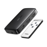 Conmutador HDMI (Switch) 4K@30Hz | 3 Entradas a 1 Salida | 3D | Transmisión Estable | Incluye Control Remoto | Receptor de In...
