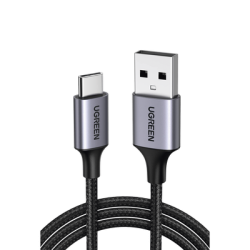 Cable USB-A a USB-C | 1 Metro (3.28 Pies) | Transferencia de Datos de 480 Mbps | Carga Rápida | QC 4.0/3.0/2.0 | FPC | AFC | ...