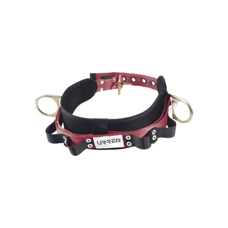 Cinturón para liniero, talla 36, con bandas para porta herramientas y dos anillos tipo D.