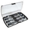 Juego de 6 destornilladores ESD torx en caja plástica de precisión