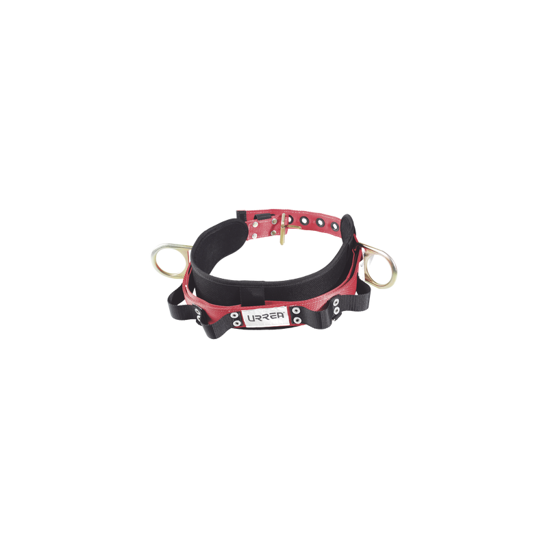 Cinturón para liniero, talla 40, con bandas para porta herramientas y dos anillos tipo D.