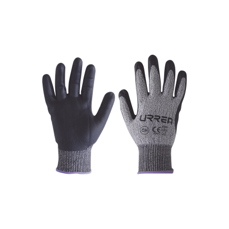 Guantes talla chica supraneema con recubrimiento de nitrilo.