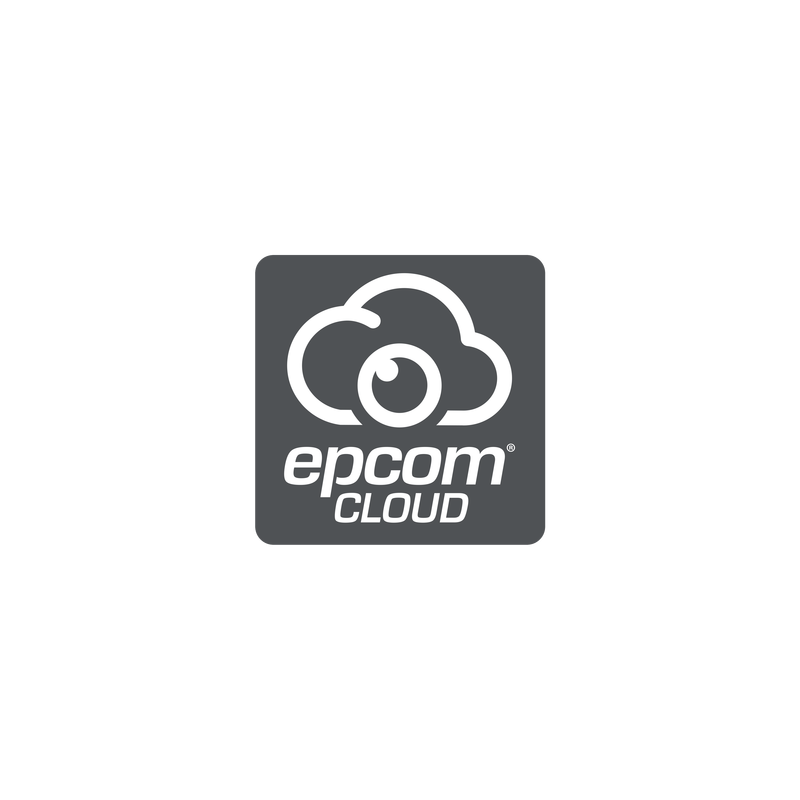 Suscripción Anual Epcom Cloud / Grabación en la nube para 1 canal de video a 4MP con 14 días de retención / Grabación por det...