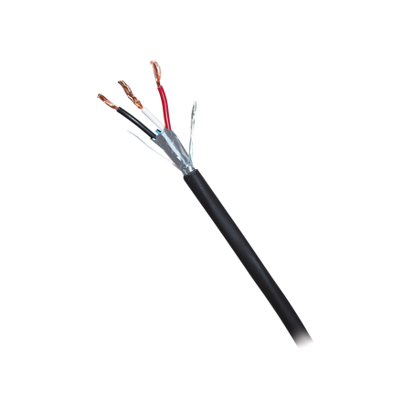 Caja de 305 Metros (1000 Pies) de Cable Blindado de 3 x 18 AWG Blindado Negro