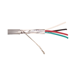 Cable 4 x 16 AWG / Blindado / 305 Metros (1000 Pies) / Riser / UL / Color Gris / Hecho En México