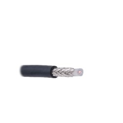 Cable Coaxial RG Broadcast RG58USYS, 20 AWG, Blindaje de Malla Trenzada de Cobre EstaÑado (CuSn) 96%, Aislante de Polietileno...