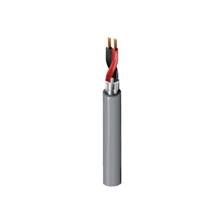 Bobina de 305 Metros (1000 Pies) 2 X 16 AWG Blindado Color Gris Riser P/ Audio