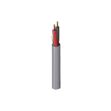 Bobina de 305 Metros (1000 Pies) de Cable / 2 x 16 AWG / Color Gris / Para Aplicaciones Multi Propósito, Seguridad, Control d...