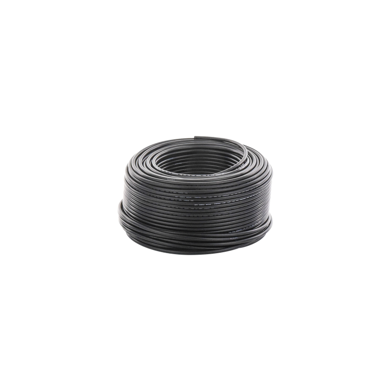 Bobina de 100 metros / Cable Fotovoltaico / Negro / Recubrimiento XLPE / 4mm² / 12 AWG / Hasta 1,800 Vcc