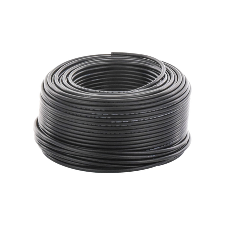 Bobina de 100 metros / Cable Fotovoltaico / Negro / Recubrimiento XLPE / 4mm² / 12 AWG / Hasta 1,800 Vcc