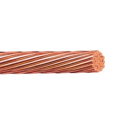 Cable Eléctrico de Cobre Desnudo Calibre 2/0 AWG 19 Hilos (100 metros).